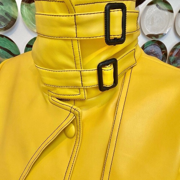 Faux leather jacket never worn - Picture 7 of 7